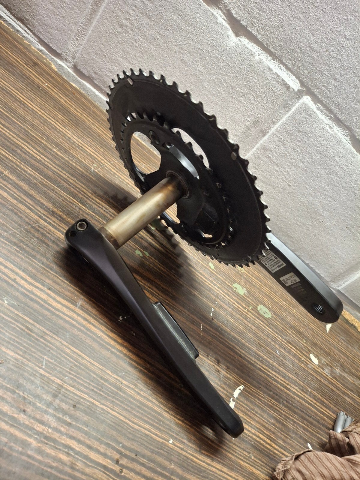 Powermeter dubbel 172.5 mm, Ophalen