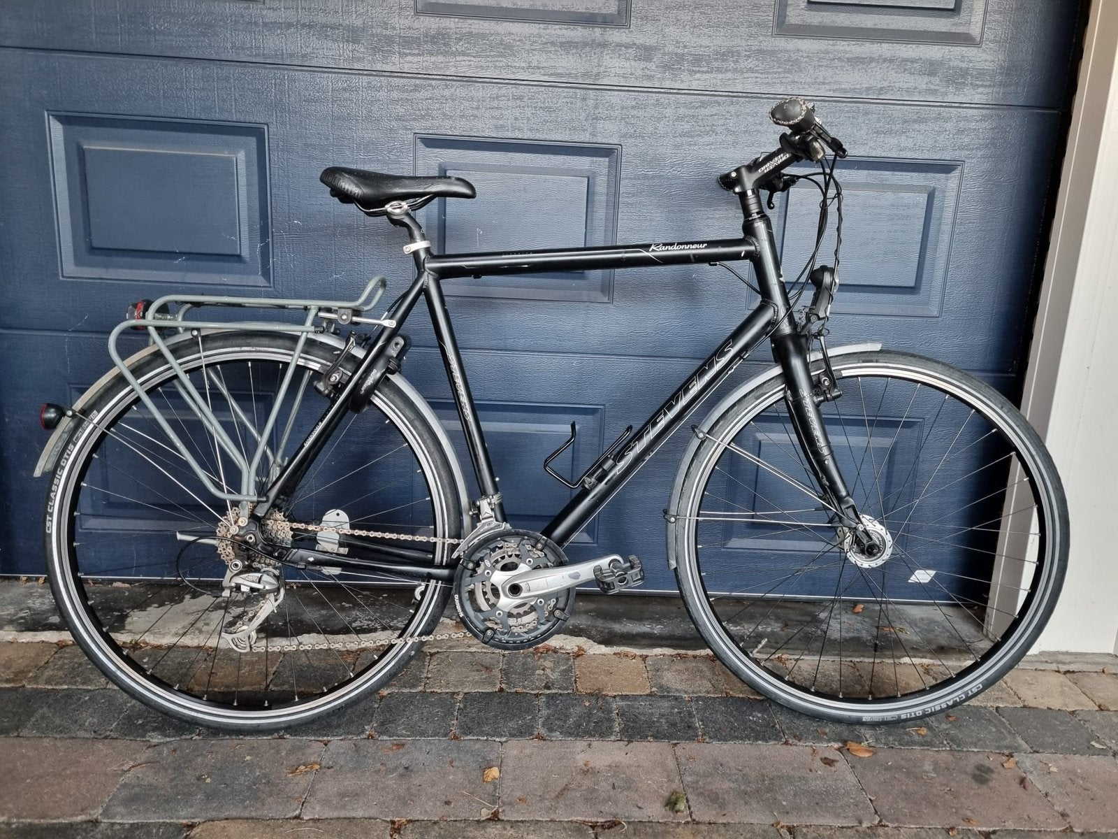 Zeer Luxe Stevens Randonneur/ trekking 61 cm, 28 inch, Gebruikt, Velgrem, 61 tot 65 cm