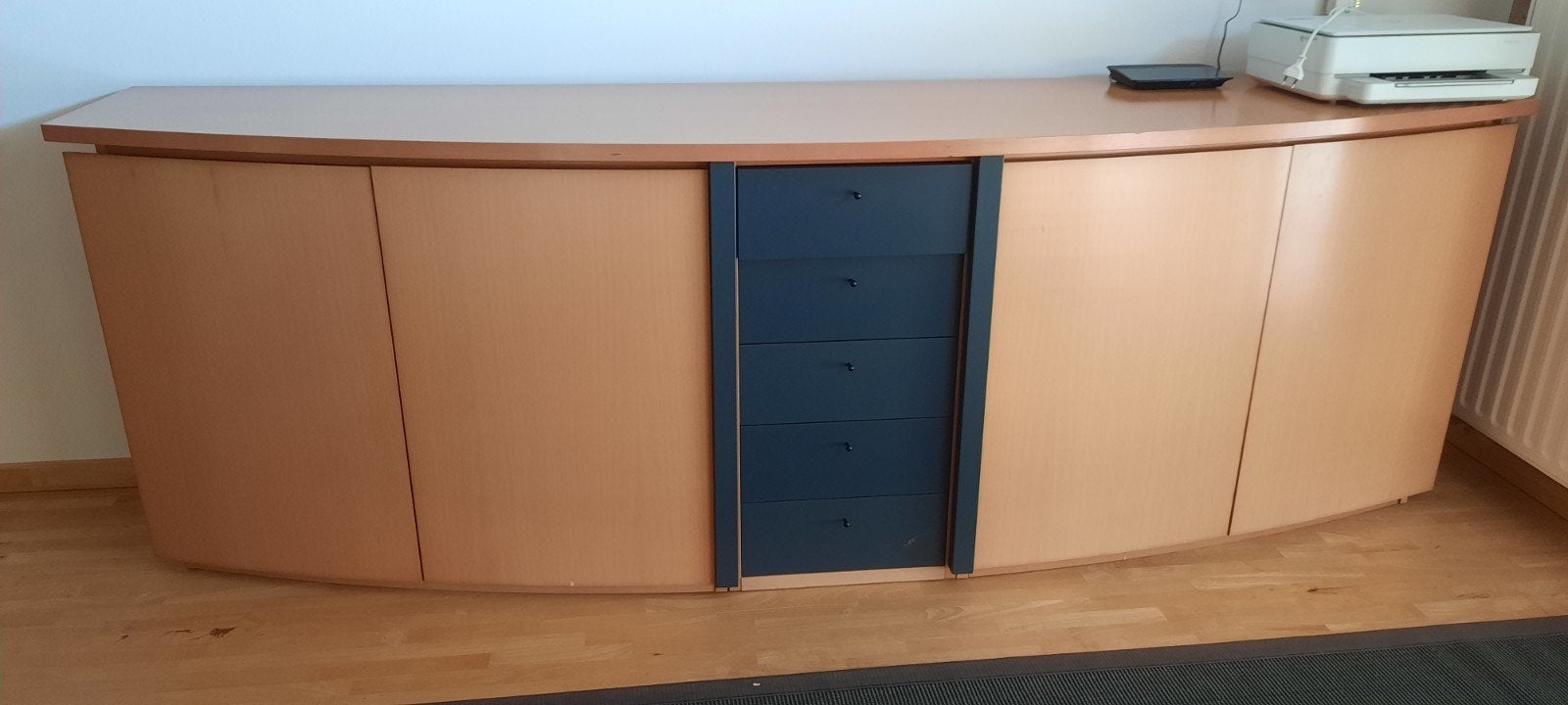 Dressoir (2.60m)+ glazen tafel (2m), Ophalen