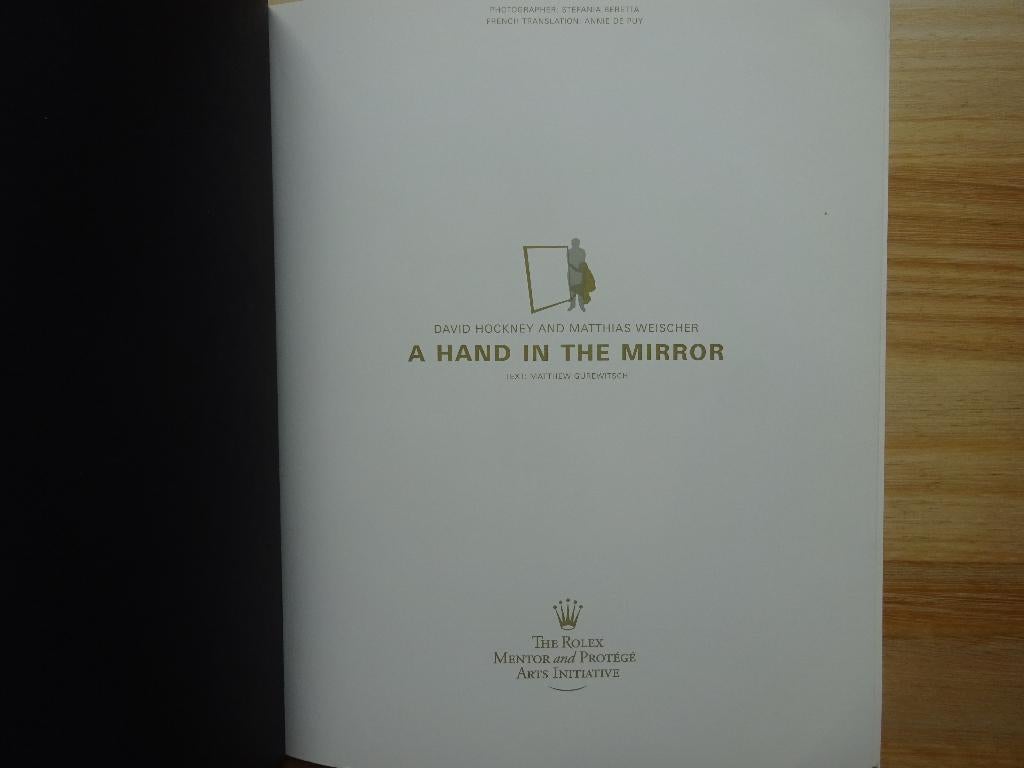 David Hockney and Matthias Weischer, 2005 Rolex, Livres, Art & Culture | Arts plastiques, Enlèvement ou Envoi, Neuf, Peinture et dessin