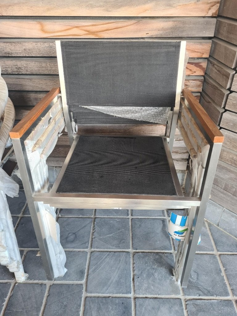 chaise jardin, Enlèvement, Neuf, Inox, Empilable