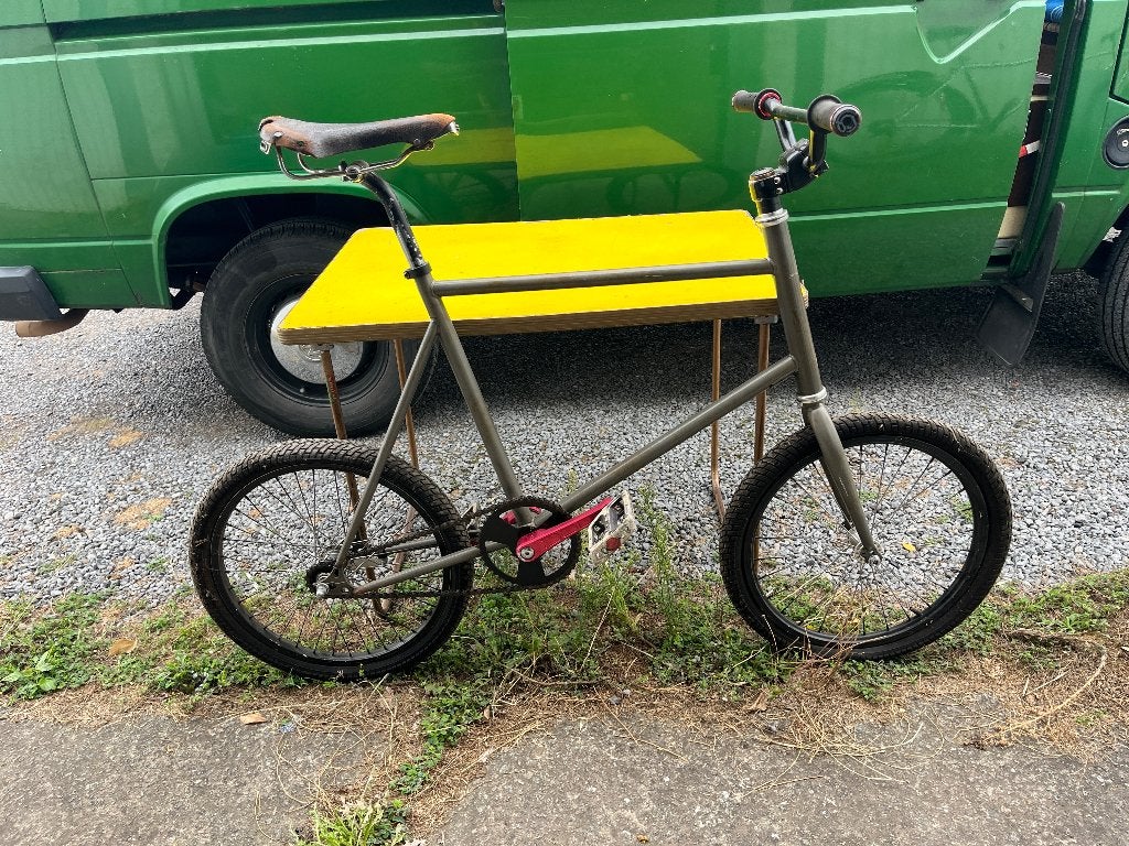 Vélo compact artisanal – Singlespeed, Vélos & Vélomoteurs, Enlèvement, Acier
