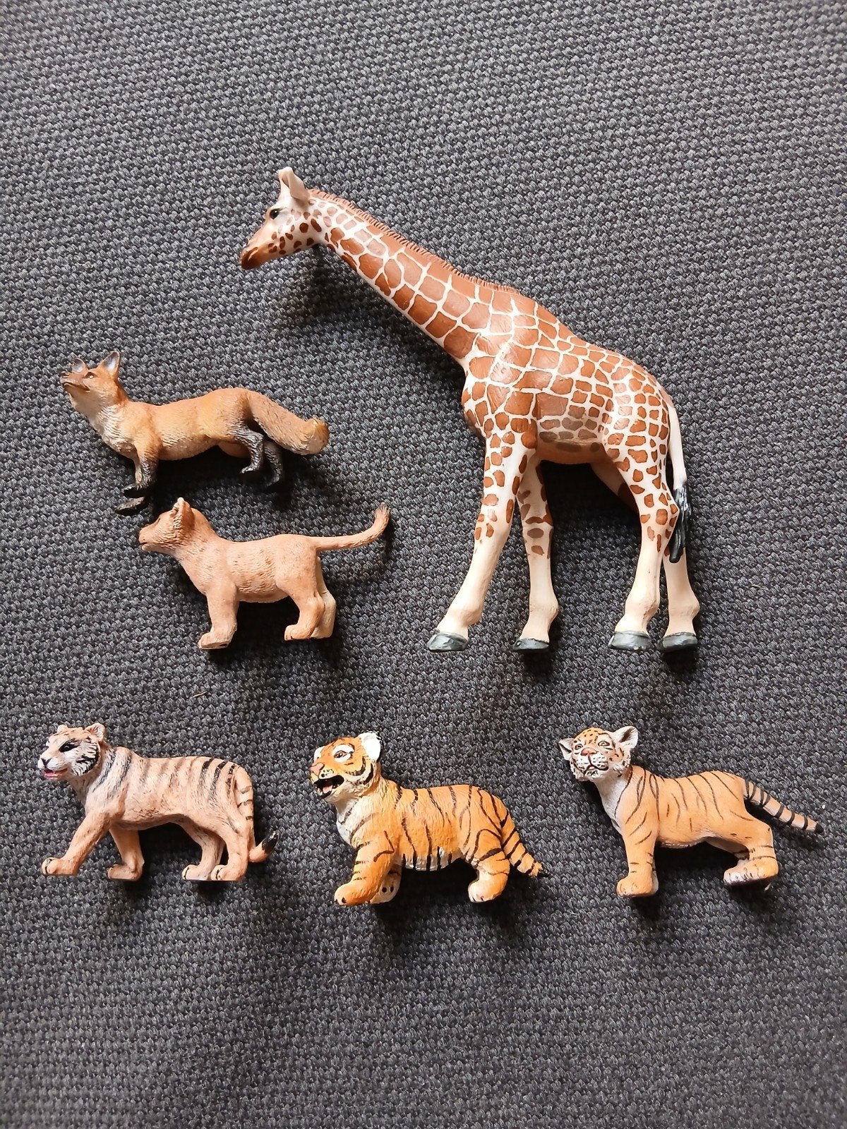 6 figurines Schleich / Papo, Enlèvement ou Envoi, Utilisé