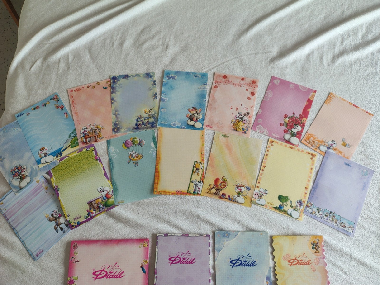 Diddl blaadjes, Collections, Cartes de naissance & Cartes de visite, Enlèvement