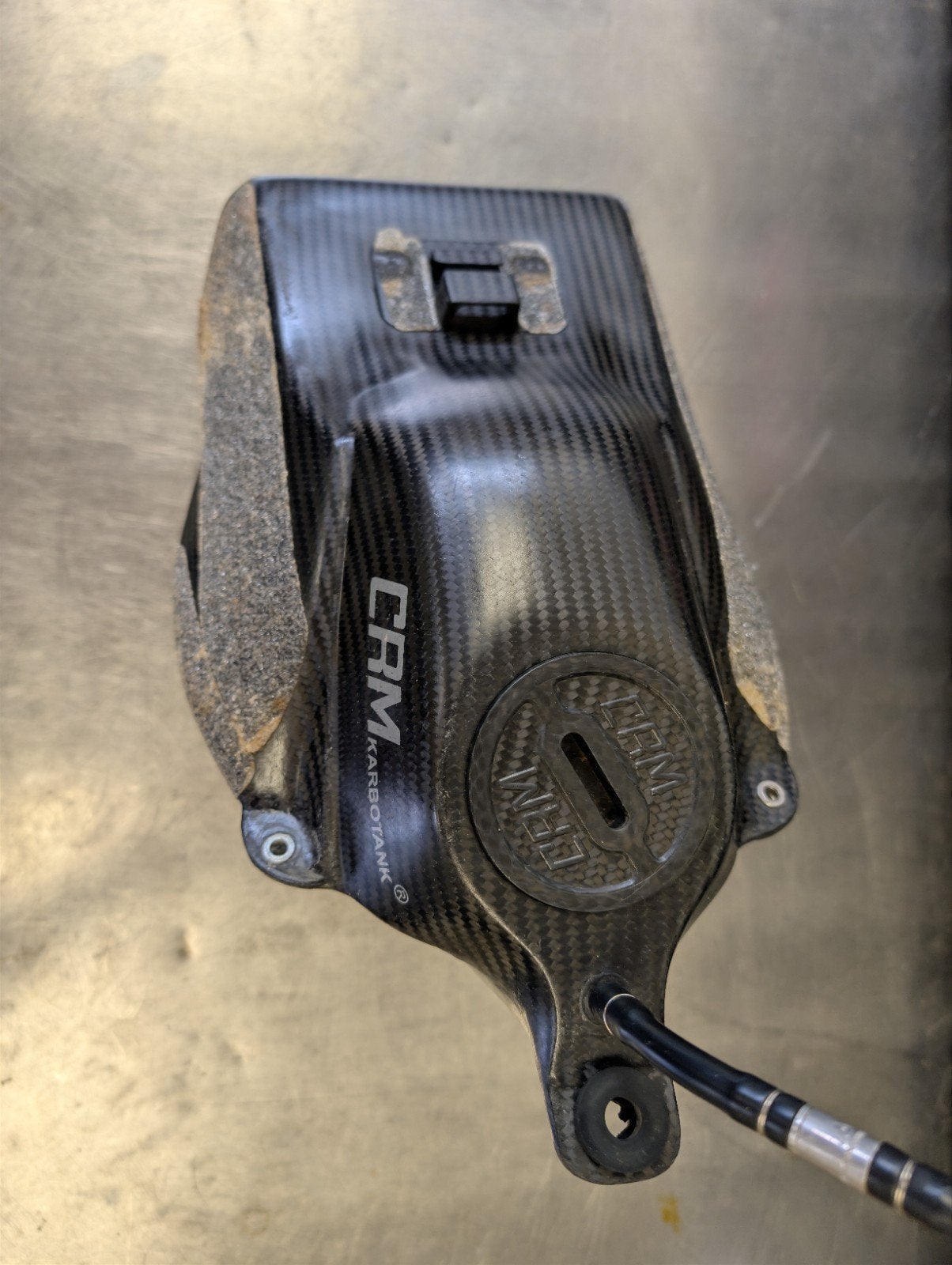 Honda crf 450 carbon tank, Ophalen of Verzenden