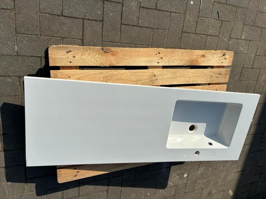 Sleurs tablet met waskom links, Ophalen, Zo goed als nieuw