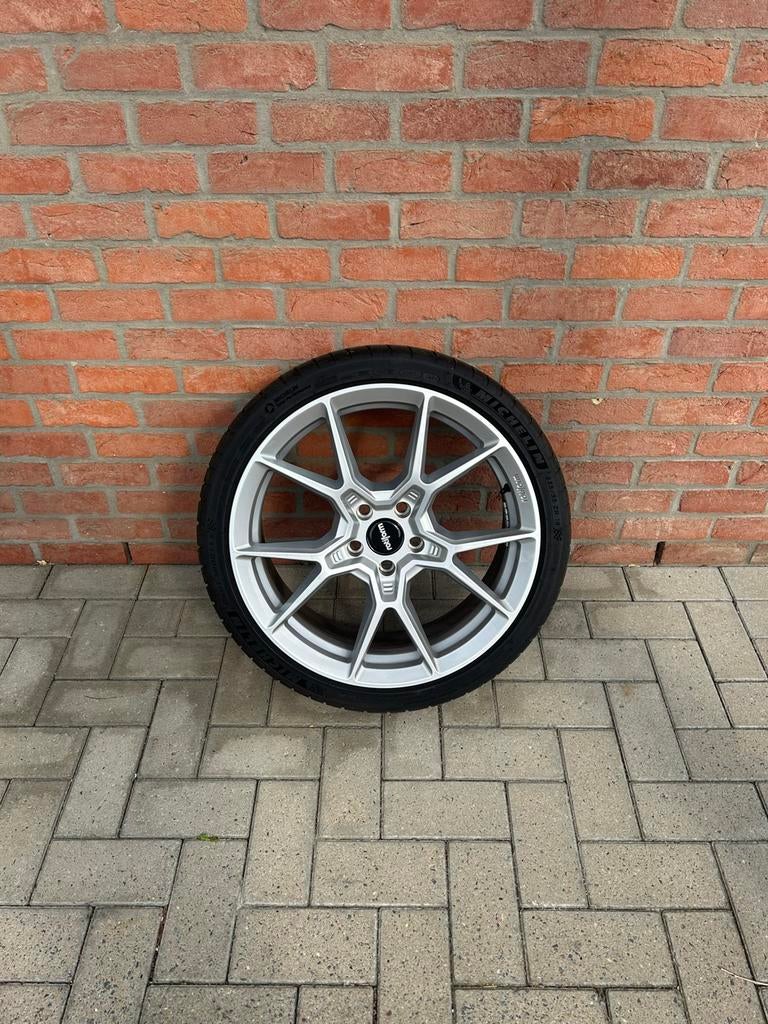 19 inch Rotiform KPR met michelin ps4’s 5x112, Auto-onderdelen, Banden en Velgen, Ophalen, 19 inch, Velg(en)