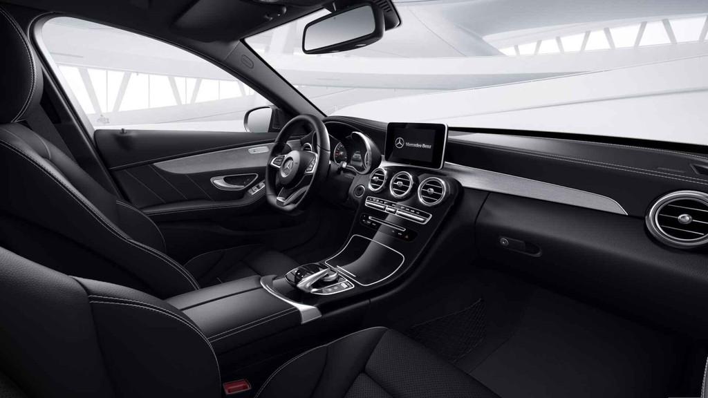Mercedes-Benz C-klasse 180 D Berline AMG Line Night Pack | V, Autos, Achat, Entreprise, Noir, Cuir synthéthique