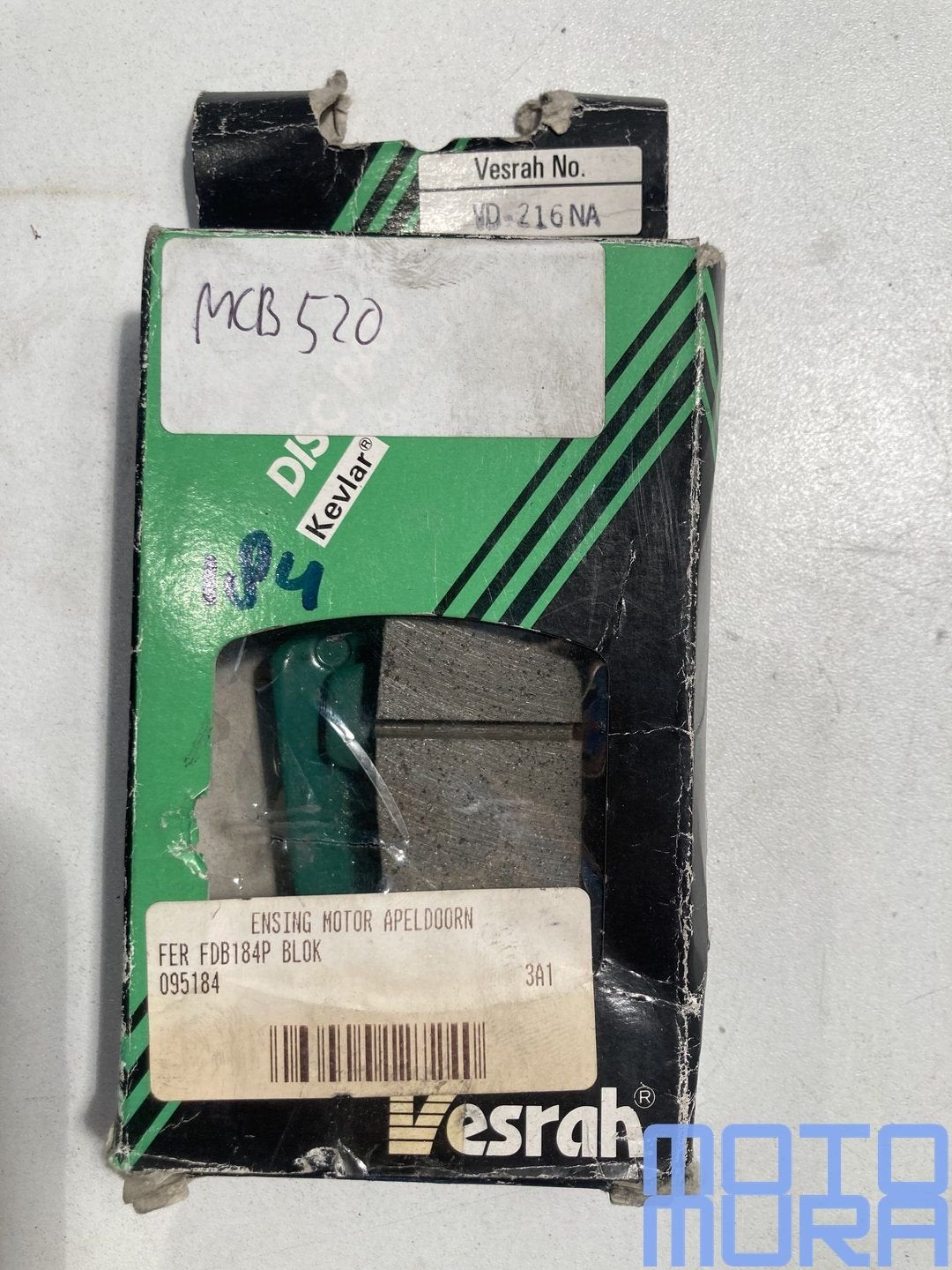 Vesrah VD216 remblokken set Yamaha Maxim 650 XJ 650 midnight, Motos, Neuf, -, -, -
