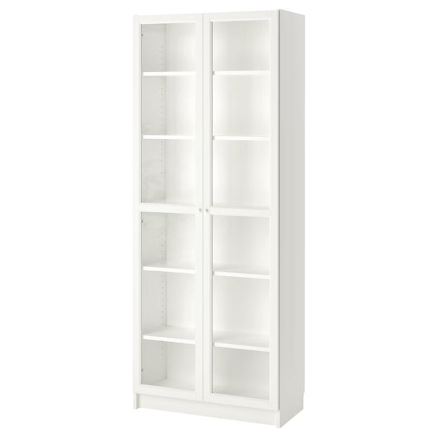 IKEA BILLY / OXBERG - 80 x 41 x 202 cm, Ophalen, Met deur(en), 200 cm of meer, 50 tot 100 cm
