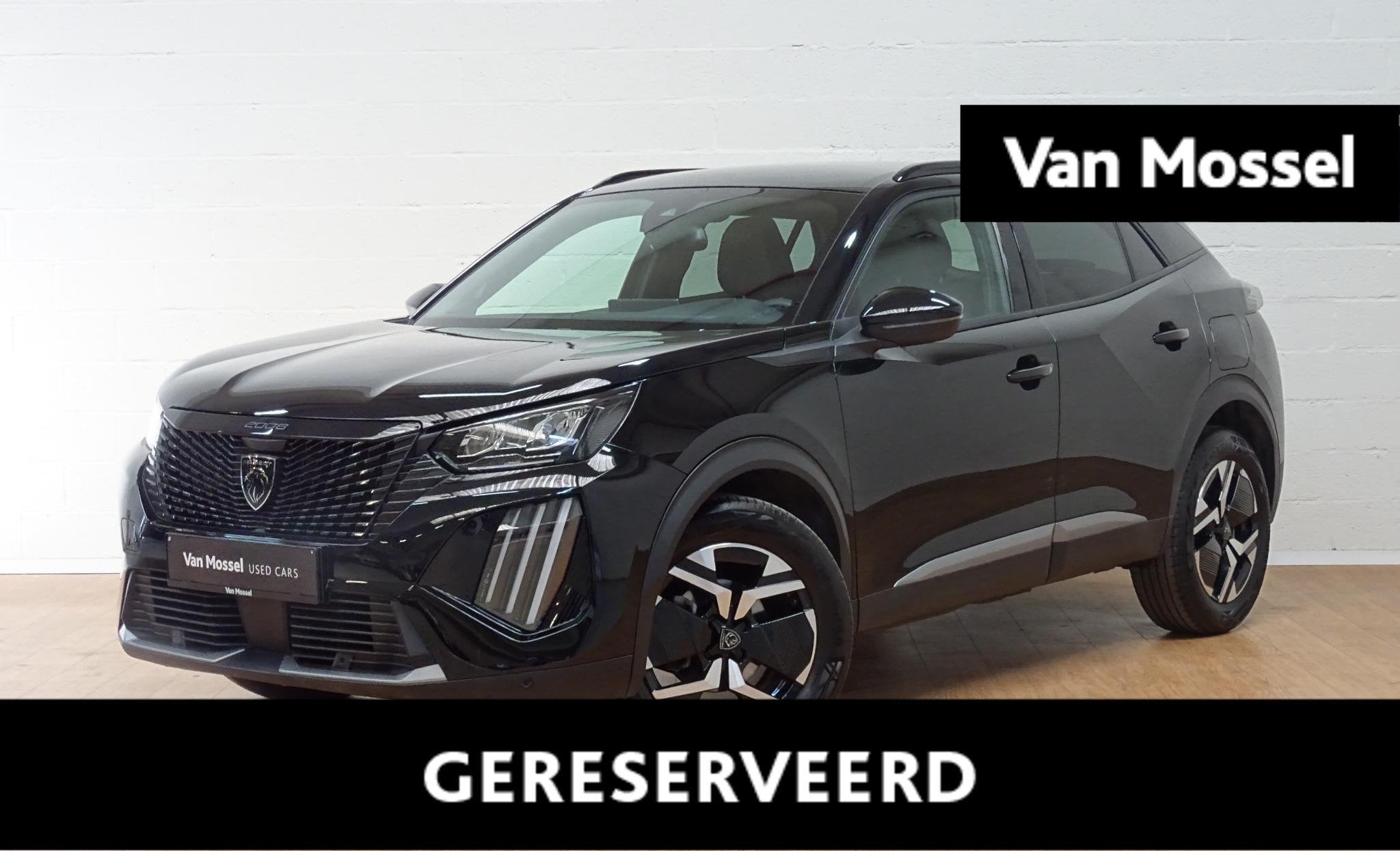 Peugeot 2008 1.2 HYBRID 145 e-DSC6 Allure, Stof, Gebruikt, Zwart, 5 zetels