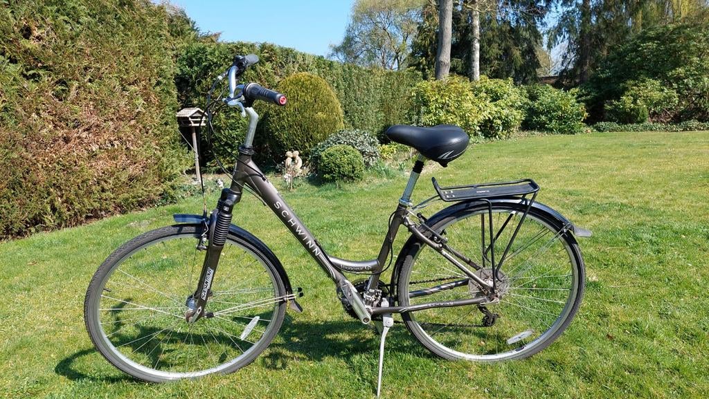 Schwinn aluminium damesfiets , 21 versnellingen, Fietsen en Brommers, Ophalen, Versnellingen