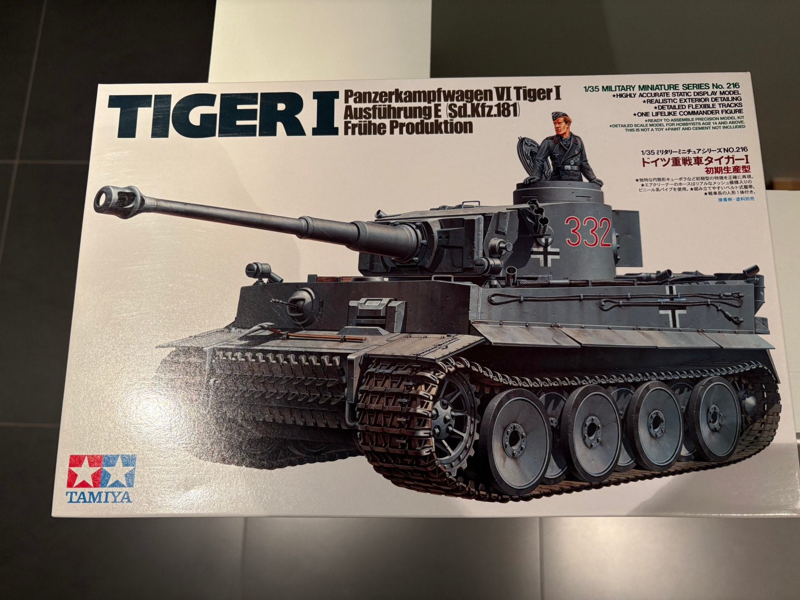 Tank Tiger I 1/35 Tamiya 35216 NIEUW, Hobby en Vrije tijd, Tank, 1:32 tot 1:50, Nieuw, Ophalen of Verzenden