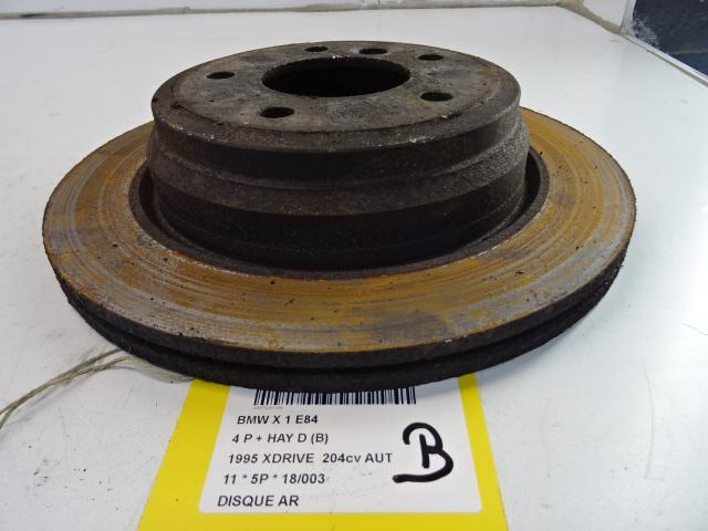 FREIN DISQUE ARRIÈRE BMW X1 (E84) (01-2009/06-2015), Utilisé, BMW
