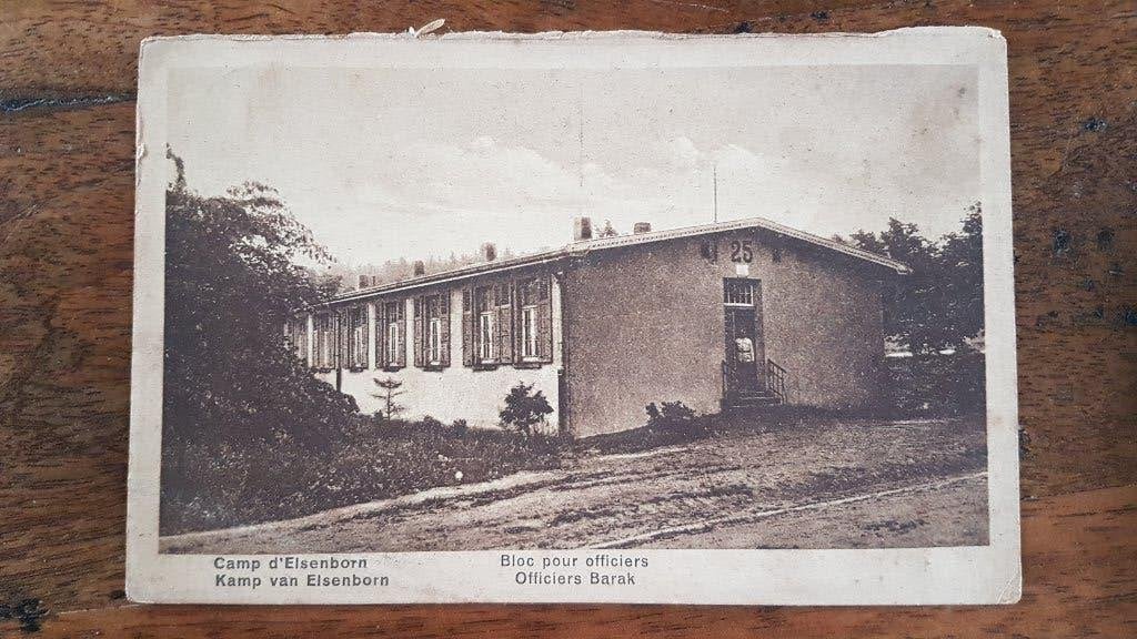 Carte postale Camp d'Elsenborn Bloc pour Officiers, Collections, Enlèvement ou Envoi, 1940 à 1960, Affranchie, Liège