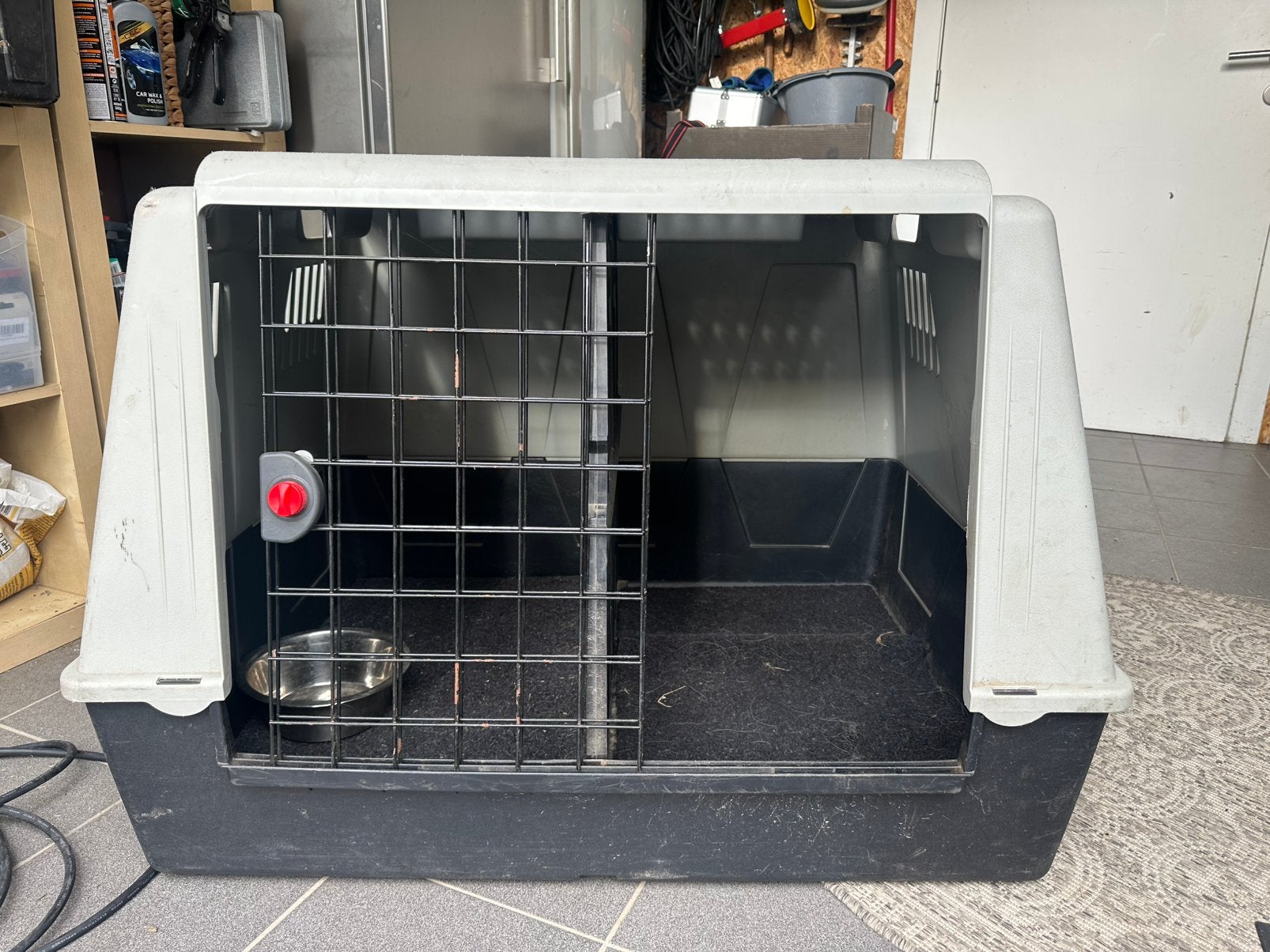Grote auto bench voor 2 honden of 1 hele grote honde, Dieren en Toebehoren, Ophalen, Zo goed als nieuw