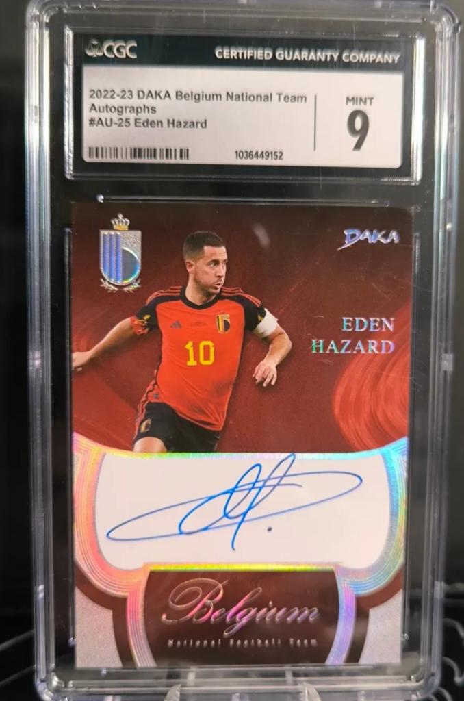 Gezocht Ede hazard autograph Daka Belgium, Ophalen