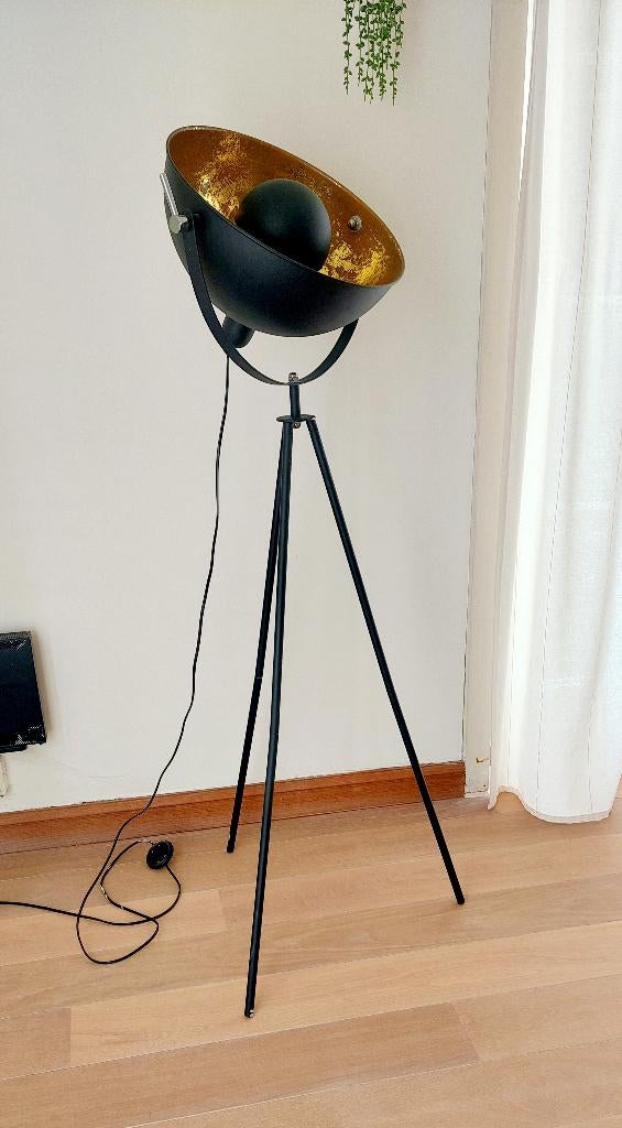 Staanlamp, Ophalen, 100 tot 150 cm, Zo goed als nieuw, Metaal