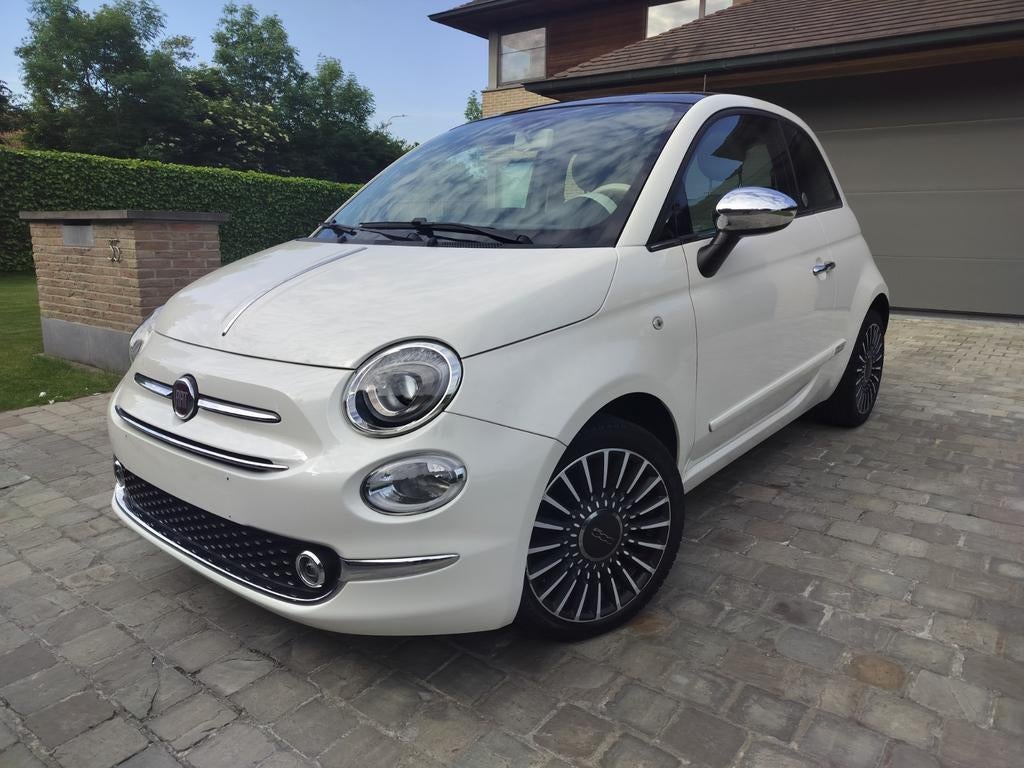 FIAT 500 PARELMOER 2019 • APPLE CARPLAY • 1J GARANTIE, Autos, Fiat, 1242 cm³, Achat, Euro 6, Boîte manuelle