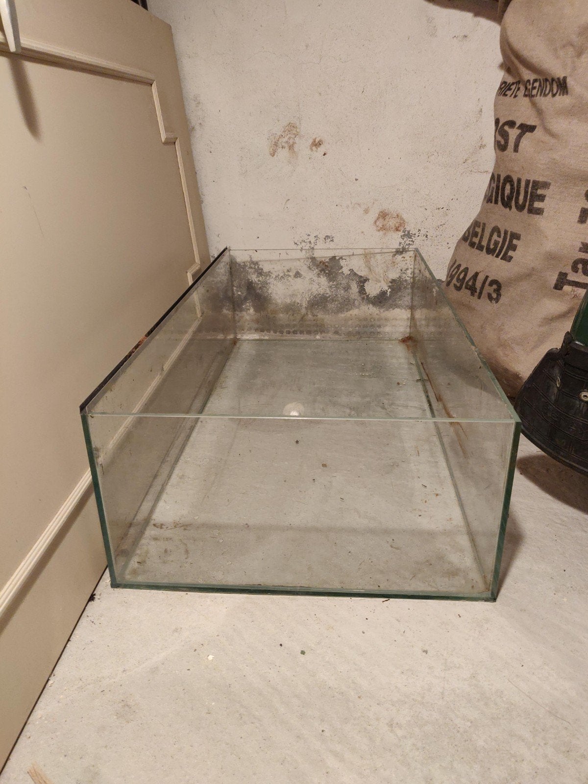 125l Aquarium, low iron glas, 100x50x25cm, Ophalen, Zo goed als nieuw, Leeg aquarium, Overige merken