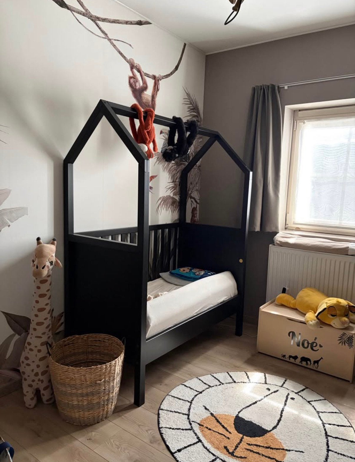 3 in 1 meegroeibed met aerosleep matras, Ophalen, Gebruikt, Matras