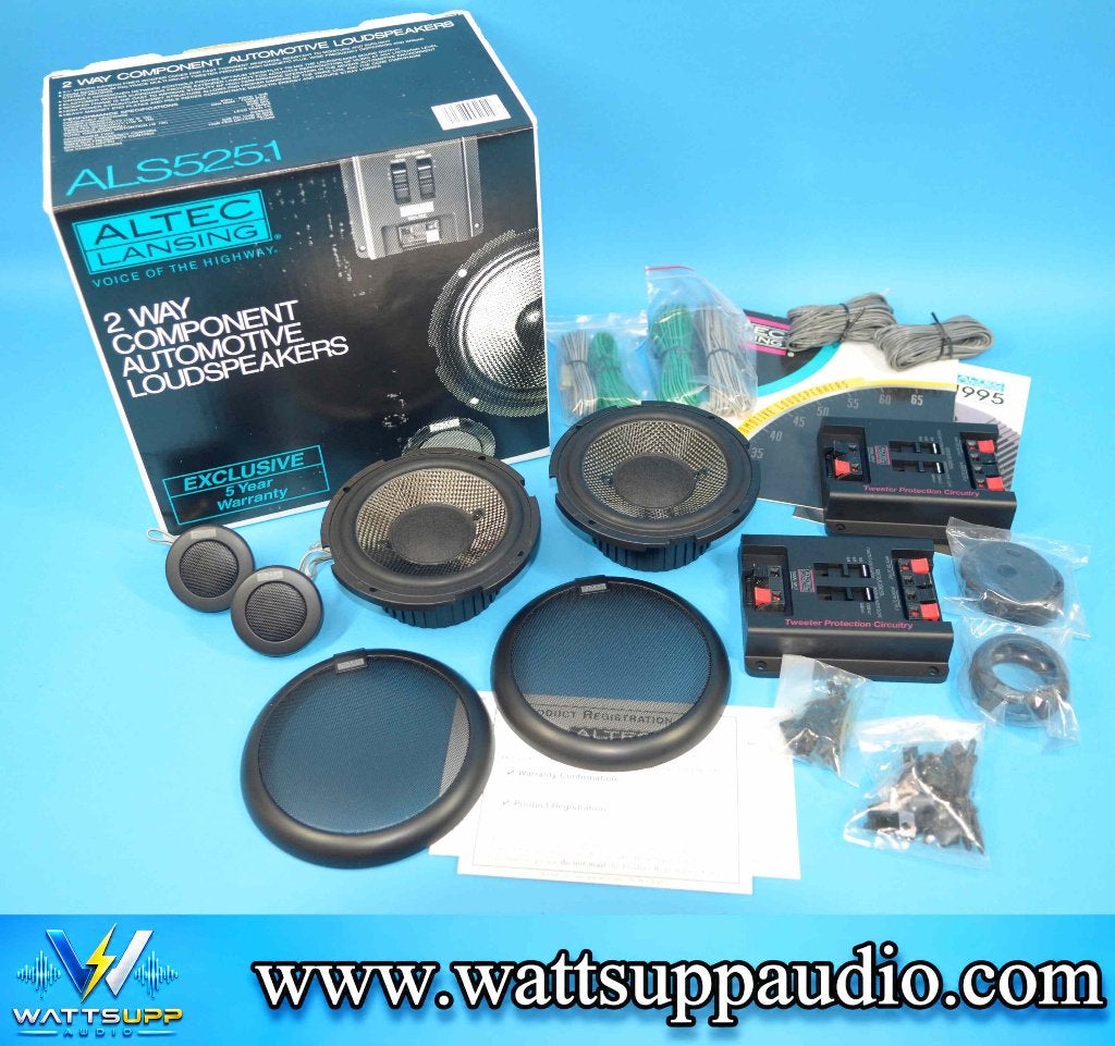 ALTEC LANSING ALS525.1 13cm(5.25'') Composet / Speakers USA, Enlèvement ou Envoi, Neuf
