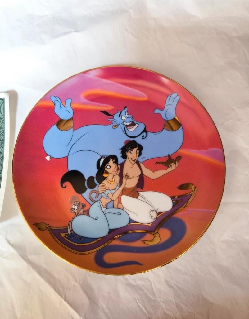 Disney Alladdin the Magic Carpet, gelimiteerde editie 1993,, Ophalen of Verzenden