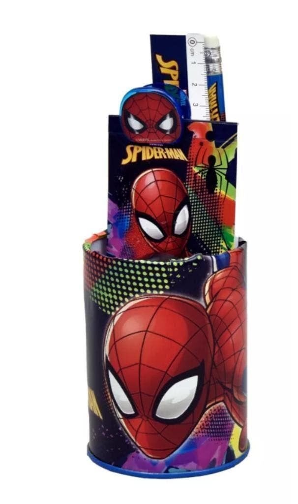 Spiderman Bureauset  - 7 delige Schrijfset - Marvel, Ophalen of Verzenden, Nieuw