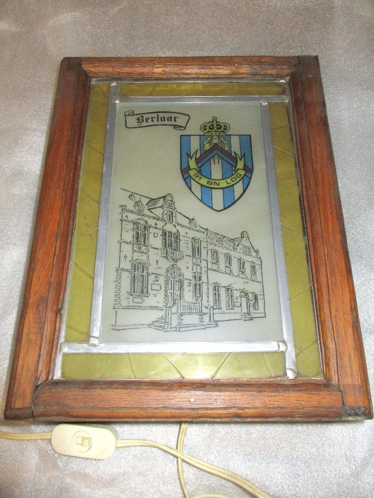 91 Bn Log - Glasraam, Verzamelen, Ophalen of Verzenden, Landmacht, Kunstobject