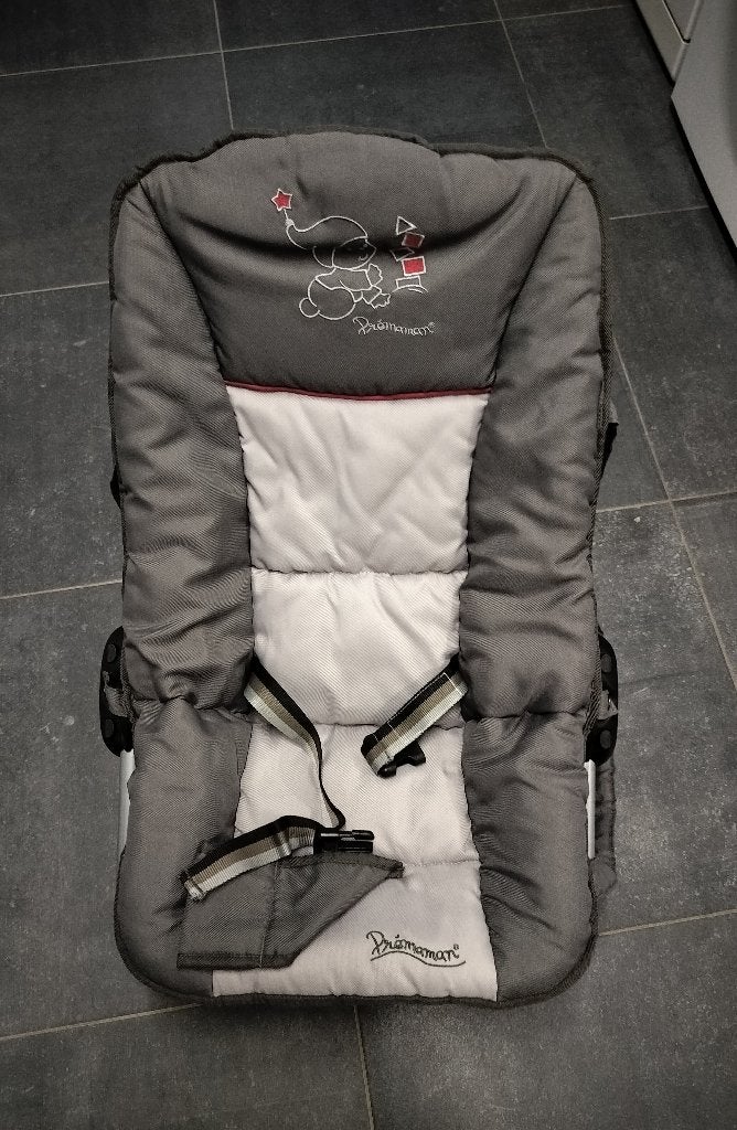 wipstoeltje baby, Enlèvement, Utilisé, Chaise rebondissante, Avec ceinture(s)