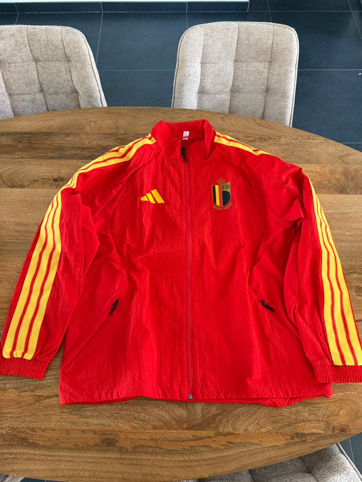 Rode Duivels Jacket - WK 2026, Kleding | Heren, Sportkleding, Maat 52/54 (L), Nieuw, Ophalen of Verzenden, Voetbal