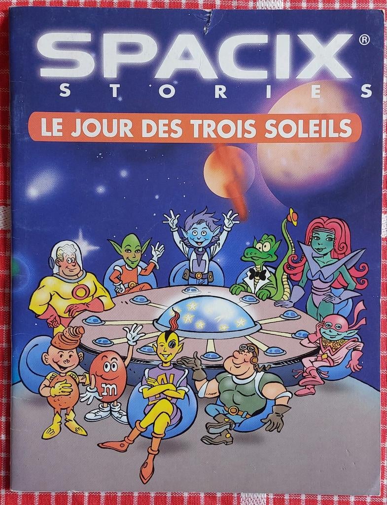 Bd Spacix. Le jour des trois soleils., Eén stripboek, Ophalen of Verzenden, Gelezen