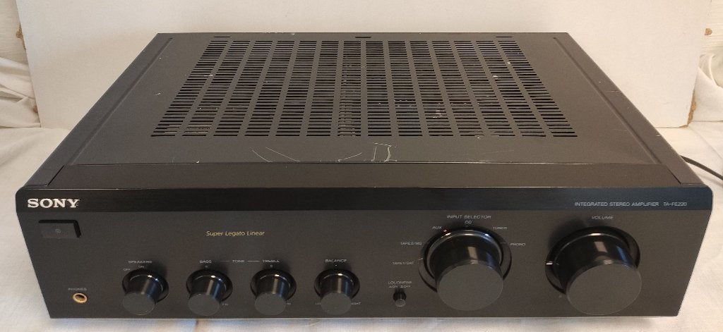 Sony TA FE230 versterker, Audio, Tv en Foto, Ophalen of Verzenden, Sony