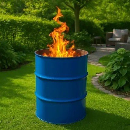 leeg olievat 200 liter, Tuin en Terras, Ophalen