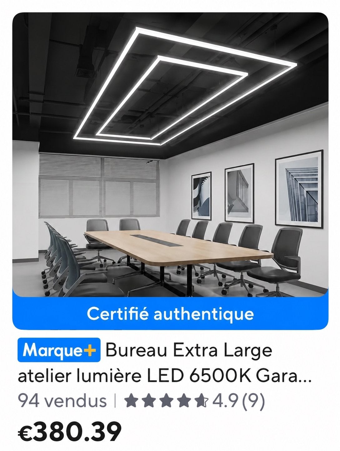 Super Design LED hanglamp, Huis en Inrichting, Ophalen, Zo goed als nieuw