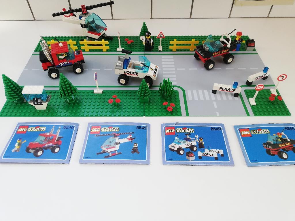 lego 6549 Roadblock Runners, Kinderen en Baby's, Speelgoed | Duplo en Lego, Lego, Ophalen of Verzenden