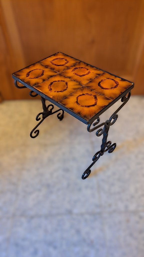 Table d'appoint, Maison & Meubles, Moins de 55 cm, Enlèvement, Utilisé, Métal ou Aluminium