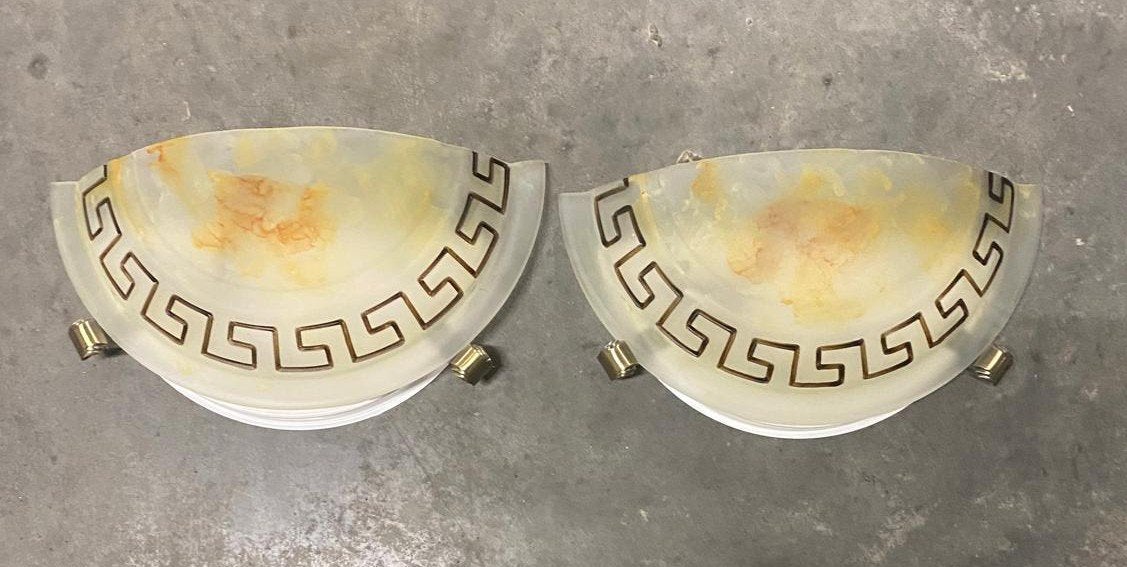 Wandlampen, Maison & Meubles, Lampes | Appliques, Enlèvement, Verre
