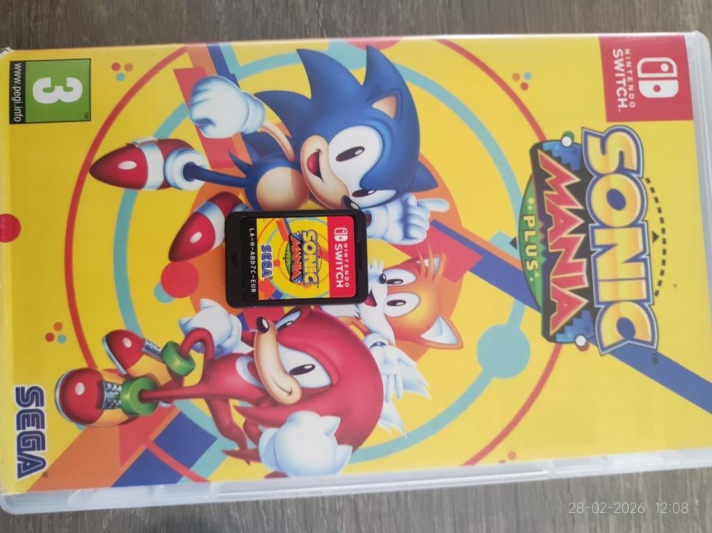 Sonic mania, Ophalen of Verzenden, Gebruikt, Avontuur en Actie