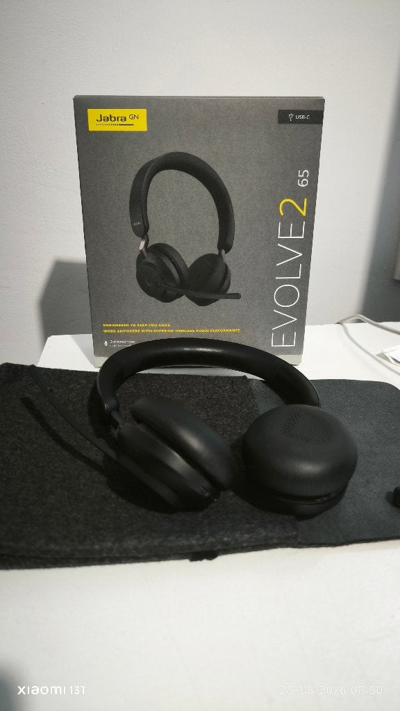 Jabra Evolve 2 65, Ophalen, On-ear, Jabra, Gaming headset
