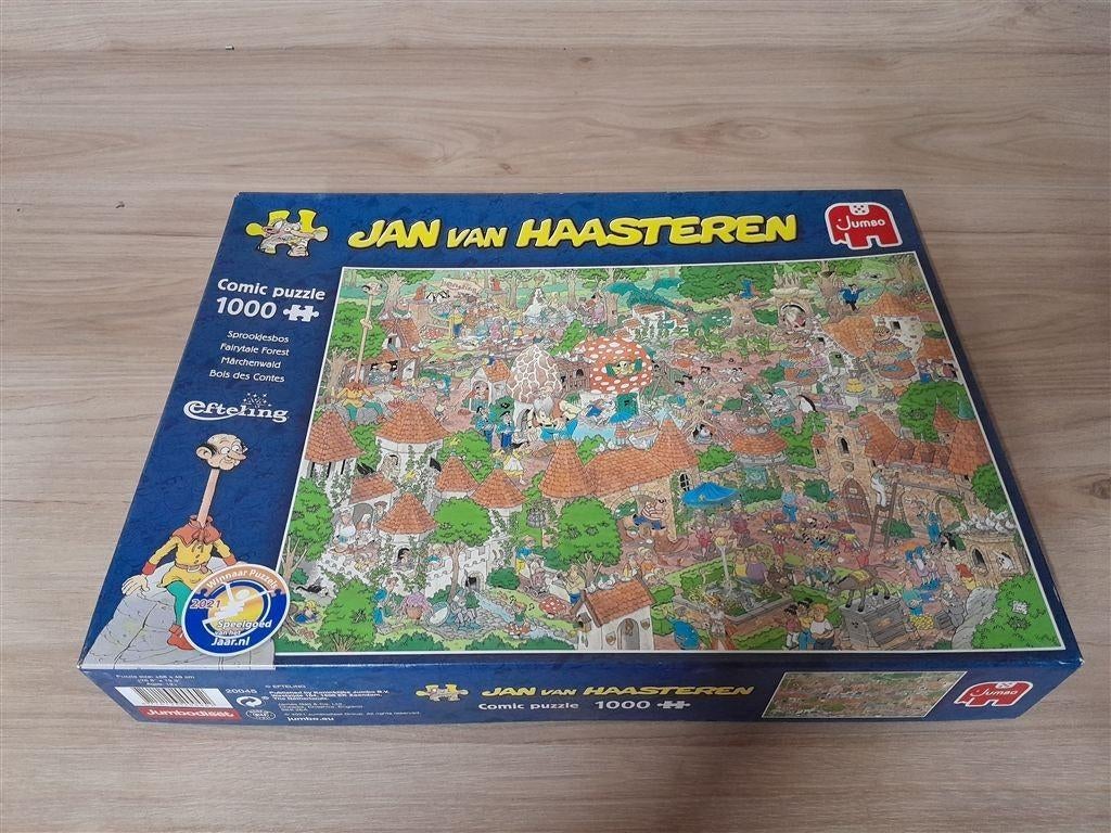 Jan van Haasteren - Efteling sprookjesbos - 1000 stuk - s306, Verzenden, Zo goed als nieuw