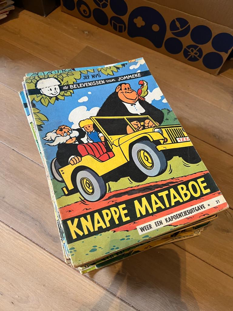 Jommeke strips nr 31–91, Boeken, Meerdere stripboeken, Ophalen, Gelezen
