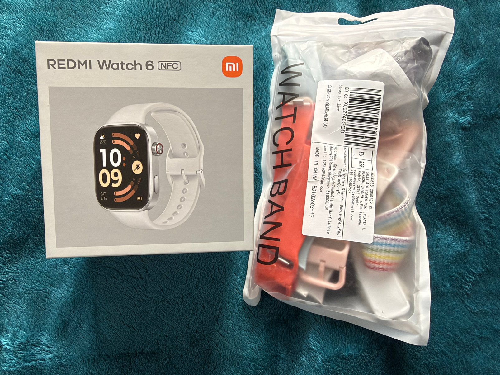 Redmi watch 6 NFC bijna nieuw, Ophalen, Zo goed als nieuw, Waterdicht, Conditie