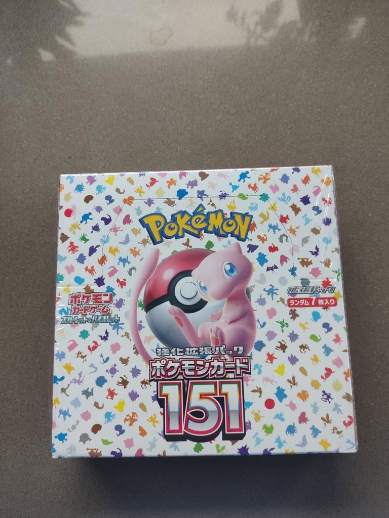 Sealed Japanse 151 booster box. ( Out of print ), Ophalen of Verzenden, Booster