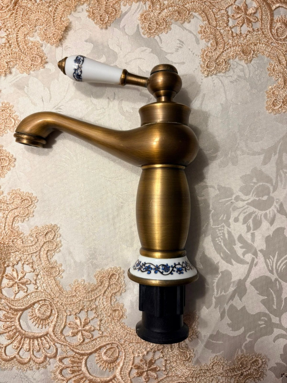 Sierkraan mengkraan lavabo wastafel wasbak emaille, Ophalen, Wastafel