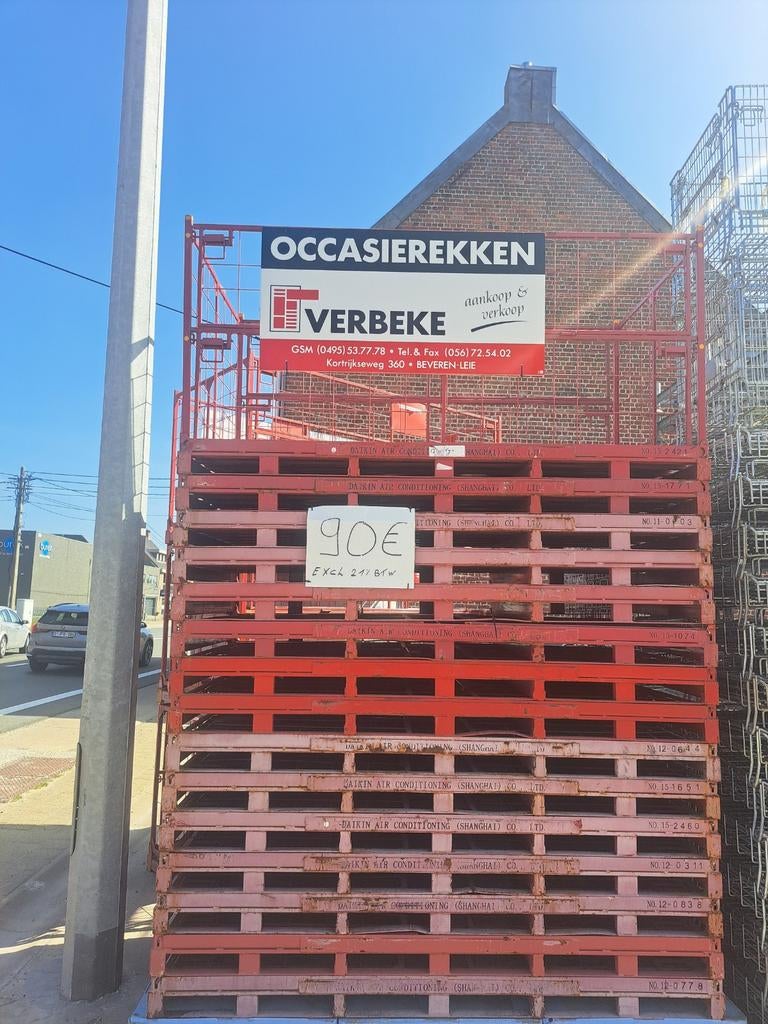 Grote containers 2250x1150x1150 aan 90 euro excl btw, Ophalen