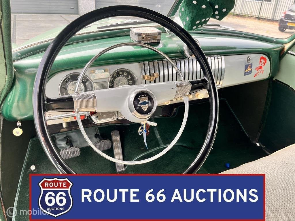 Chevrolet Styleline Deluxe | 1952 | Route 66 Auctions, Autos, Achat, Entreprise, Chevrolet, Boîte manuelle