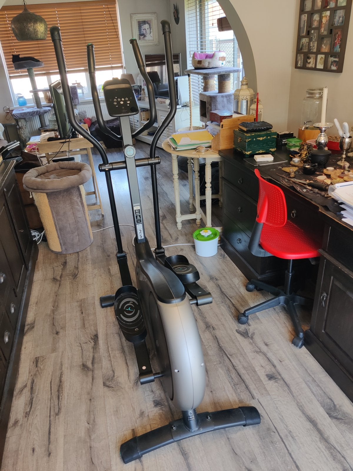 Crosstrainer te koop, Ophalen, Zo goed als nieuw, Crosstrainer