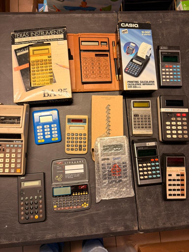 Lot rekenmachines, Diversen, Ophalen, Zo goed als nieuw