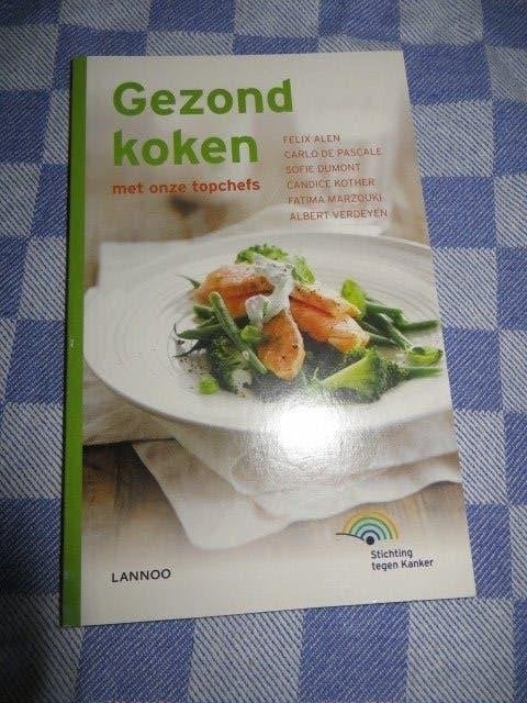 klein kookboekje : gezond koken met onze topchefs, Enlèvement ou Envoi, Comme neuf, Cuisine saine